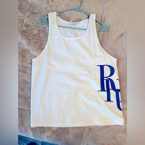 R H U D E
Side Logo Tank Top
White